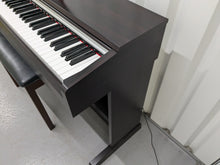 Load image into Gallery viewer, Yamaha Arius YDP-141 digital piano and stool in dark rosewood stock # 24302