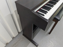 Load image into Gallery viewer, Yamaha Arius YDP-141 digital piano and stool in dark rosewood stock # 24302