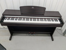 Load image into Gallery viewer, Yamaha Arius YDP-141 digital piano and stool in dark rosewood stock # 24302