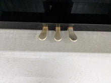 Load image into Gallery viewer, Roland HP-3e Digital Piano and stool in glossy black polished ebony Stock #24307