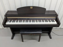 Load image into Gallery viewer, Yamaha Clavinova CLP-930 Digital Piano and stool in dark rosewood stock #24305