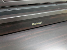 Load image into Gallery viewer, Roland HP-7e digital piano and stool in dark rosewood finish stock number 24306