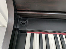 Load image into Gallery viewer, Roland HP-7e digital piano and stool in dark rosewood finish stock number 24306