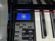 Load image into Gallery viewer, Yamaha Clavinova CLP-535 CLP-535PE Digital Piano in gloss black stock # 24312
