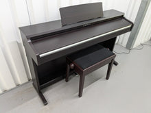 Load image into Gallery viewer, Kawai KDP110 digital piano and stool in rosewood finish stock number 24306