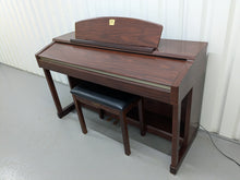 Load image into Gallery viewer, Yamaha Clavinova CLP-150 digital piano in mahogany finish stock #24314