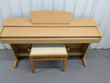 Load image into Gallery viewer, Yamaha Arius YDP-161 Digital Piano in cherry wood clavinova keyboard stock #24323