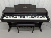 Load image into Gallery viewer, Yamaha Clavinova CLP-820 Digital Piano and stool in dark rosewood stock nr 24331