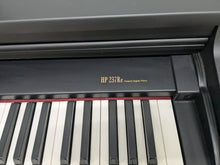 Load image into Gallery viewer, Roland HP237e Digital Piano in satin black finish Stock nr 24297