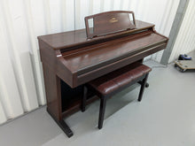 Load image into Gallery viewer, Yamaha Clavinova CLP-860 Digital Piano and stool in mahogany stock # 24336