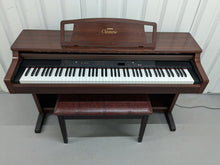 Load image into Gallery viewer, Yamaha Clavinova CLP-860 Digital Piano and stool in mahogany stock # 24336