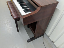 Load image into Gallery viewer, Yamaha Clavinova CLP-860 Digital Piano and stool in mahogany stock # 24336