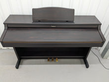 Load image into Gallery viewer, Roland HP103e digital piano in dark rosewood finish stock number 24333