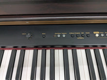 Load image into Gallery viewer, Roland HP103e digital piano in dark rosewood finish stock number 24333