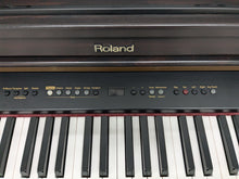 Load image into Gallery viewer, Roland HP103e digital piano in dark rosewood finish stock number 24333