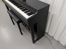 Load image into Gallery viewer, Yamaha clavinova CLP-625 digital piano in satin black colour stock # 22339