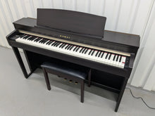 Load image into Gallery viewer, Kawai CN37 digital piano and stool in dark rosewood finish stock number 24317