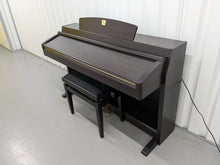 Load image into Gallery viewer, Yamaha Clavinova CLP-230 Digital Piano and stool in dark rosewood stock nr 24316