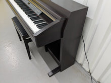 Load image into Gallery viewer, Yamaha Clavinova CLP-230 Digital Piano and stool in dark rosewood stock nr 24316
