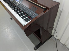 Load image into Gallery viewer, Yamaha Clavinova CVP-403 Polished Mahogany Digital Piano arranger stock #24315