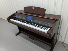 Load image into Gallery viewer, Yamaha Clavinova CVP-403 Polished Mahogany Digital Piano arranger stock #24315