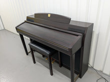 Load image into Gallery viewer, YAMAHA CLAVINOVA CLP-270 DIGITAL PIANO AND STOOL IN DARK ROSEWOOD stock nr 24318