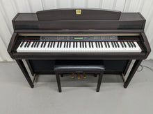Load image into Gallery viewer, YAMAHA CLAVINOVA CLP-270 DIGITAL PIANO AND STOOL IN DARK ROSEWOOD stock nr 24318