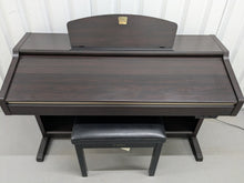Load image into Gallery viewer, Yamaha Clavinova CVP-203 Digital Piano arranger with stool rosewood stock #24321