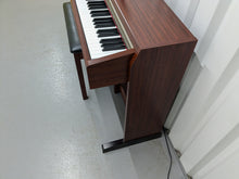 Load image into Gallery viewer, Yamaha Clavinova CLP-220 digital piano and stool in mahogany finish stock number 24340