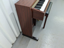 Load image into Gallery viewer, Yamaha Clavinova CLP-220 digital piano and stool in mahogany finish stock number 24340