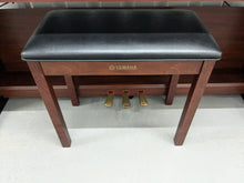 Load image into Gallery viewer, Yamaha Clavinova CLP-220 digital piano and stool in mahogany finish stock number 24340
