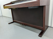 Load image into Gallery viewer, Yamaha CVP-206 digital piano arranger and stool in mahogany finish stock #24335