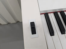 Load image into Gallery viewer, Yamaha DGX-660 in white 88 Key Weighted Keys Portable Grand, stand stock # 24348