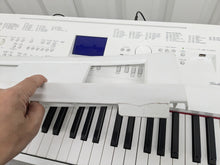 Load image into Gallery viewer, Yamaha DGX-660 in white 88 Key Weighted Keys Portable Grand, stand stock # 24348