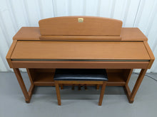 Load image into Gallery viewer, Yamaha Clavinova CLP-150 digital piano + stool in cherry wood finish stock 24343