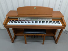 Load image into Gallery viewer, Yamaha Clavinova CLP-150 digital piano + stool in cherry wood finish stock 24343