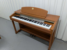 Load image into Gallery viewer, Yamaha Clavinova CLP-150 digital piano + stool in cherry wood finish stock 24343