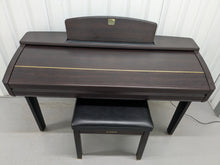 Load image into Gallery viewer, YAMAHA CLAVINOVA CVP-307 DIGITAL PIANO ARRANGER IN DARK ROSEWOOD STOCK #24332