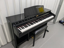 Load image into Gallery viewer, Kawai CN31 digital piano and stool in polished ebony glossy black stock number 25493