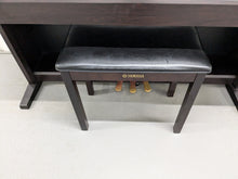 Load image into Gallery viewer, Yamaha Clavinova CLP-120 Digital Piano and stool in dark rosewood stock #24346