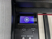 Load image into Gallery viewer, Yamaha Clavinova CLP-735 in satin black with stool and manuals stock nr 24354