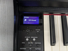 Load image into Gallery viewer, Yamaha Clavinova CLP-735 in satin black with stool and manuals stock nr 24354