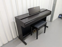 Load image into Gallery viewer, Yamaha Arius YDP-144 digital piano and stool in dark rosewood stock nr 24534