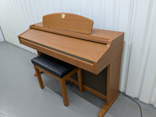 Load image into Gallery viewer, Yamaha Clavinova CLP-950 Digital Piano and stool in cherry wood finish stock nr 24357