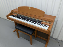 Load image into Gallery viewer, Yamaha Clavinova CLP-950 Digital Piano and stool in cherry wood finish stock nr 24357