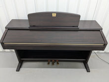 Load image into Gallery viewer, Yamaha Clavinova CLP-130 Digital Piano in dark rosewood stock #24358