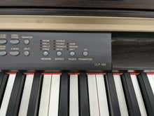 Load image into Gallery viewer, Yamaha Clavinova CLP-130 Digital Piano in dark rosewood stock #24358