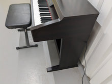 Load image into Gallery viewer, Yamaha Clavinova CLP-120 Digital Piano and stool in dark rosewood stock #24367