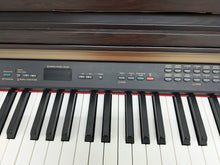 Load image into Gallery viewer, Yamaha Clavinova CLP-120 Digital Piano and stool in dark rosewood stock #24367