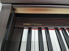 Load image into Gallery viewer, Yamaha Clavinova CLP-120 Digital Piano and stool in dark rosewood stock #24367
